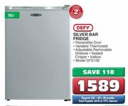 Defy Silver Bar Fridge-90Ltr(DFS136)