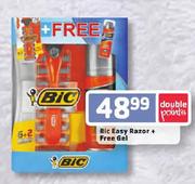 Bic Easy Razor + Free Gel