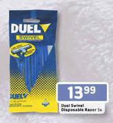 Dual Swivel Disposable Razor-5's
