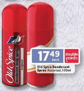 Old Spice Deodrant Spray Assorted-150Ml