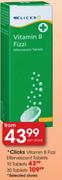 Clicks Vitamin B Fizzi Effervescent Tablets 30 Tablets-Per Pack