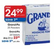 Grand-Pa 25 Powders-Per pack