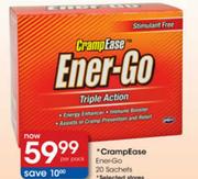 CrampEase Ener-Go 20 Sachets-Per Pack