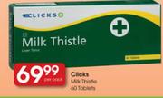 Clicks Milk Thistle 60 Tablets-Per Pack 
