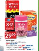 Seven Seas Vitamin B Complex 30 Capsules-Each