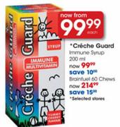 Creche Guard Immune Syrup 200ml-Each