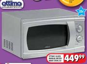 Ottimo Silver Manual Microwave Oven-25l