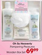 Oh So Heavenly Pampering Pleasures Wooden Box Set