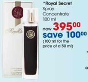 Royal Secret Spray Concentrate-100ml