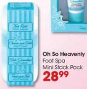 Oh So Heavenly Foot Spa Mini Stack Pack