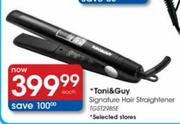 Toni & Guy Signature Hair Straightener