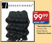 Sensationnel Human Hair Deep Weave-Each
