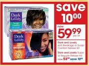 Dark And Lovely Super Or Regular Relaxer Kit-Per Kit