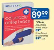 Clicks Knee Brace Or Wrist Strap