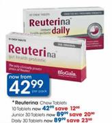 Reuterina Chew Tablets-10 Tablets