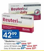 Reuterina Junior-30 Tablets