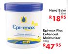 Epi-Max Plus Enhanced Moisturiser-400g
