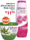 Johnson's African Nurture Body Lotion-400ml