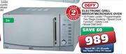 Defy Electronic Grill Mirror Microwave Oven-34ltr