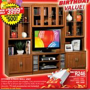 Ottowa 3-Piece Wall Unit