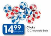 Clicks 10 Chocolate Balls