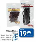 Clicks Home Bittong Sliced Beef-50gm-Per Pack