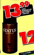 Status Deodrant For Men Assorted-150ml Each