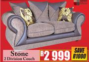 Stone 2 Division Couch