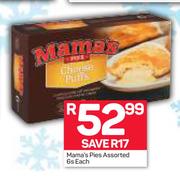 Mama's Pies Assorted-6s Each
