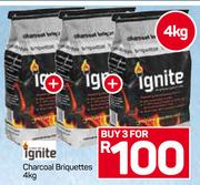 Ignite Charcoal Briquettes-4Kg