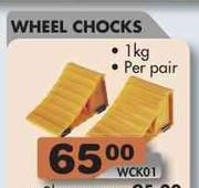 Wheel Chocks (WCK01)-1 Kg-Per Pair
