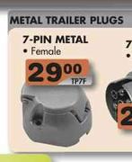 7 Pin Metal Trailer Plugs Female-(TP7F)
