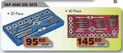 Tap And Die Sets-20 Piece
