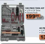 100 Piece Tool Kit