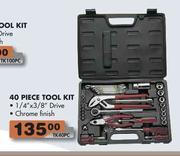 40 Piece Tool Kit