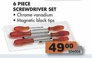 6 Piece Screwdriver Set