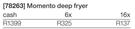 Momento Deep Fryer