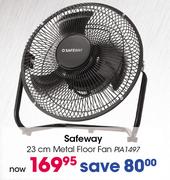 Safeway Metal Floor Fan-23cm (PIA1497)