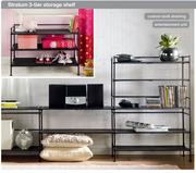 Stratum 3 Tier Storage Shelf