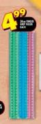 30cm Finger Grip Ruler-each