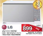 LG Electronic Grill Microwave Oven-28Ltr(MH6849E)