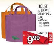 House & Home Shopping Bag-400mm x 440mm x 210mm-Each