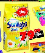 Sunlight 2 In 1 Regular Washing Powder-5Kg