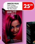 Inecto Plus Hair Colour Assorted-50ml Per Box Each