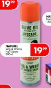 Naturel Wig & Weave Hair Spray-300ml