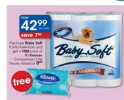 Baby Soft 2-Ply Toilet Rolls-9's