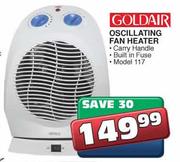 Goldair Oscillating Fan Heater(117)