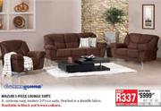 Mazuri 3-Piece Lounge Suite