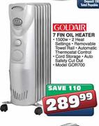 Goldair 7 Fin Oil Heater-1500W