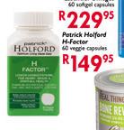 Patrick Holford H-Factor-60 Veggie Capsules 